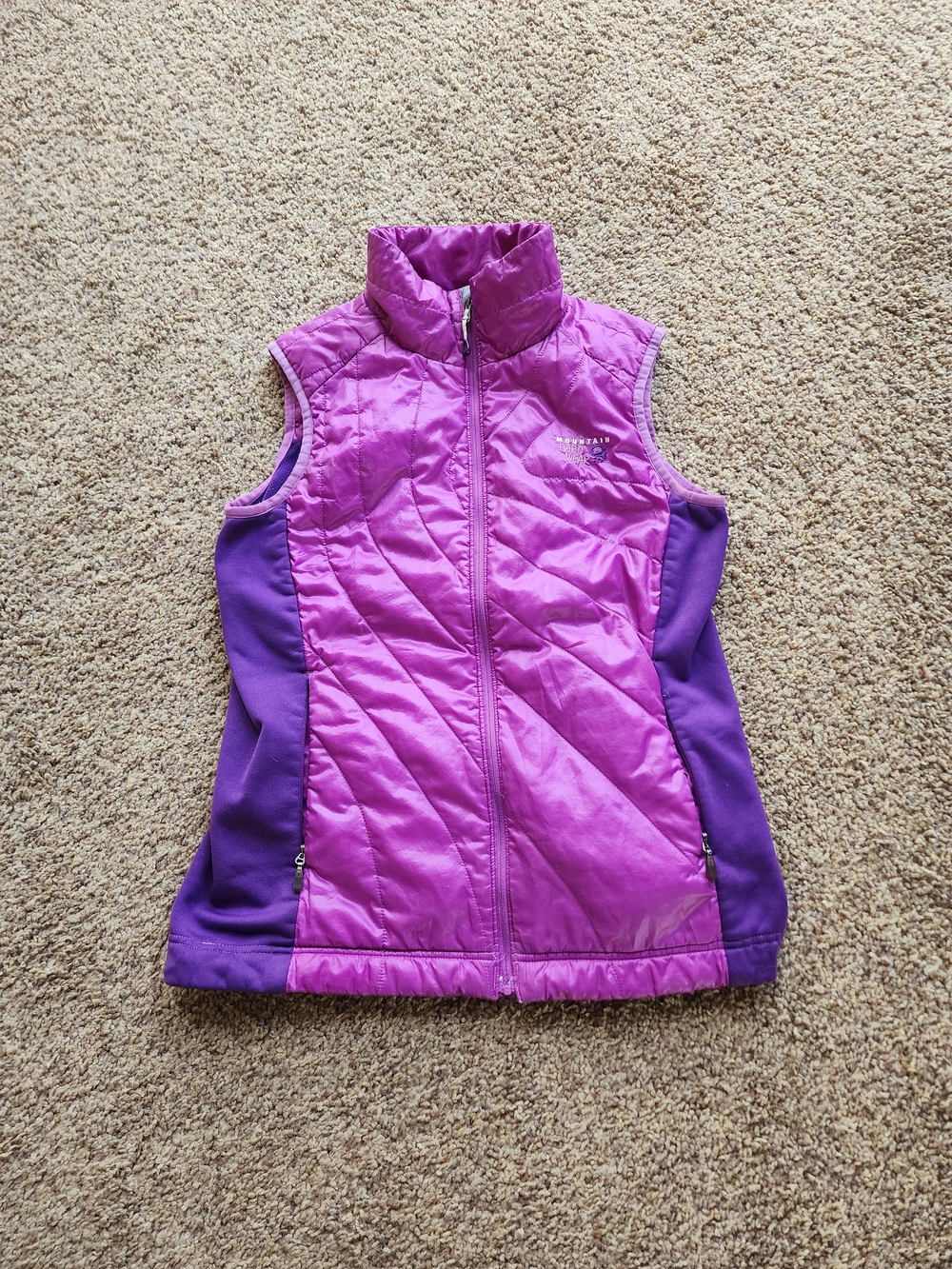Mountain Hardwear Magenta Quilted Vest